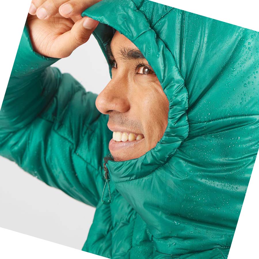 Chaquetas Salomon OUTLINE DOWN INSULATED Hombre Verdes | MX 3322LIS